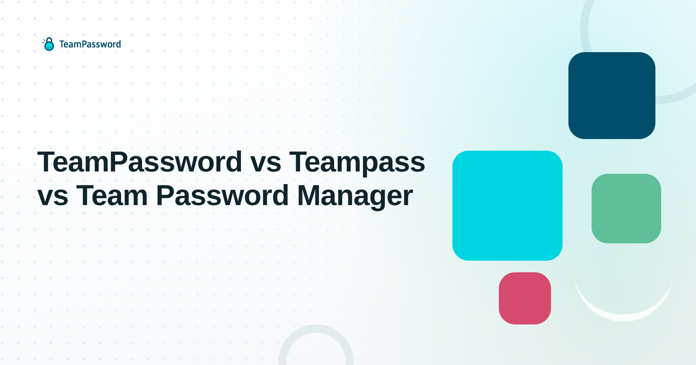 graphic showing teampassword vs tempass vs team password manager